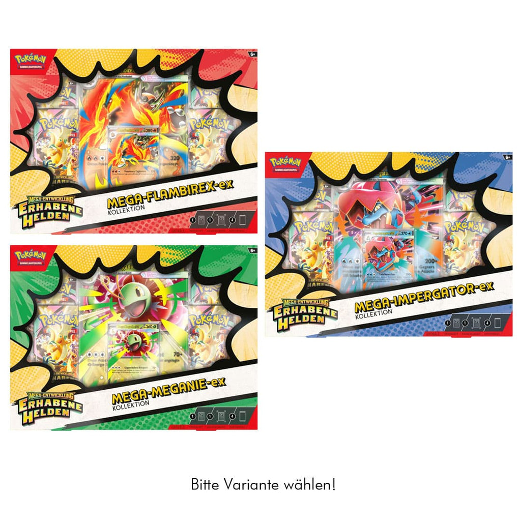 Pokémon - ME02.5 Erhabene Helden Mega-Ex-Kollektion - deutsch