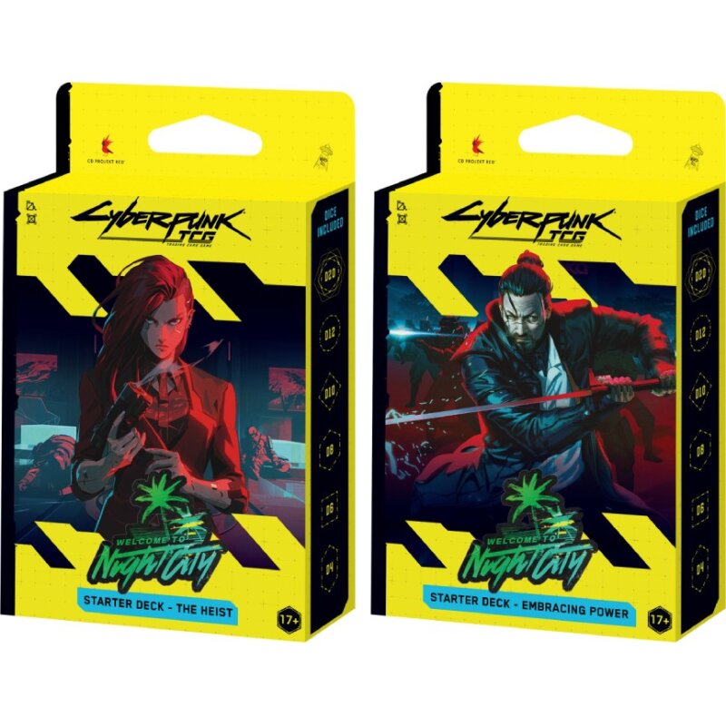 Cyberpunk - Welcome To Night City - Starter Deck - englisch