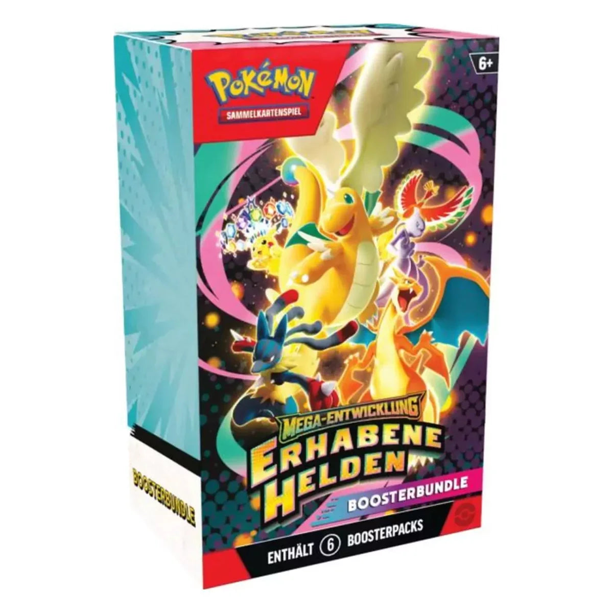 Pokémon - ME02.5 - Erhabene Helden - Boosterbundle Display (6 Packs) - deutsch