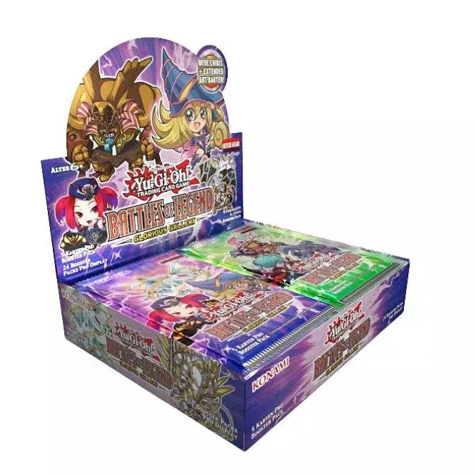 Yu-Gi-Oh - TCG Battle of Legends Glorious Gallery - Display - deutsch