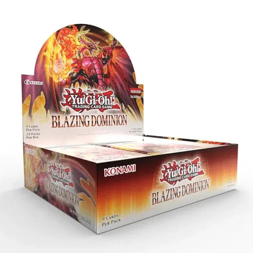 Yu-Gi-Oh - TCG Core Booster: Blazing Dominion Booster - Display - deutsch